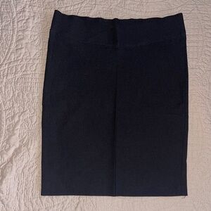 The Clothing Company Black Skirt With a mini back Slit